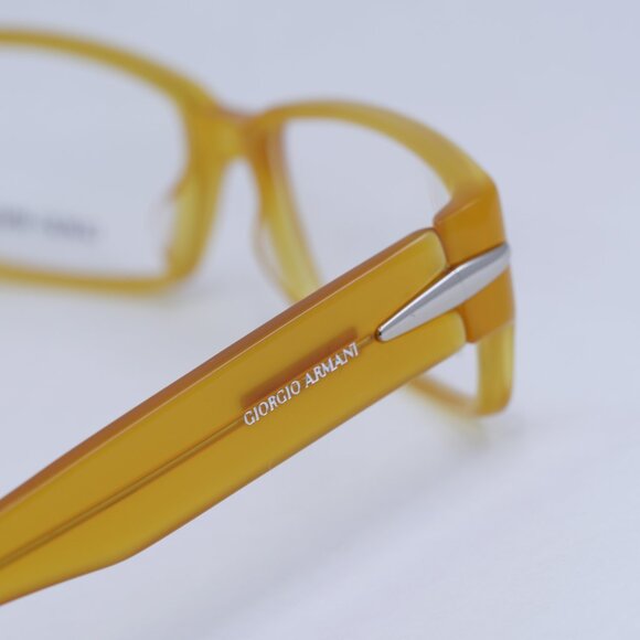 🕶️ New Giorgio Armani GA 713 PD9 Eyeglasses - Honey Gold Frame - Picture 7 of 11